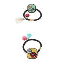 Women Hair Jewelry Cute Yellow Hair Elastics Band Hair Rope Ponytail Holder