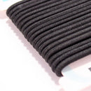 18Pcs Black Hair Holder Elasticity Rubber Hair Band Tie Hair for Girl Women Gifts