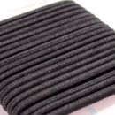 18Pcs Black Hair Holder Elasticity Rubber Hair Band Tie Hair for Girl Women Gifts
