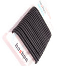 18Pcs Black Hair Holder Elasticity Rubber Hair Band Tie Hair for Girl Women Gifts
