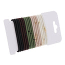 18Pcs Lady High Elastic Hair Ring Hair Ties Band Ropes Ponytail Holder for Women