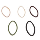 18Pcs Lady High Elastic Hair Ring Hair Ties Band Ropes Ponytail Holder for Women