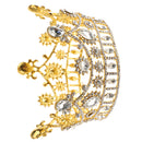 Wedding Bridal Prom Party Gold Crystal Rhinestone Tiara Crown Headpiece