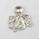 Vintage Octopus Women Cute Animal Broches Purple Crystal Rhinestone Brooch Pin