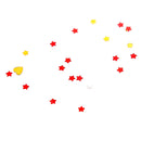 L Plate Heart Star Table Scatter Confetti Sparkle Decor for Hen Night Party