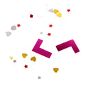 L Plate Heart Star Table Scatter Confetti Sparkle Decor for Hen Night Party