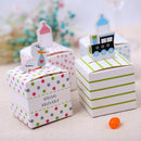Train Style Gift Candy Boxes for Baby Shower Christening Party Pack of 20
