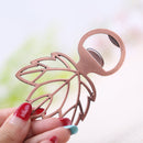 Novelty Maple Leaf Shape Bottle Opener Wine Beer Champagne Tool Gift