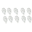 Wholesale 30pcs Tibetan Silver Buddha Palm Charms Pendants Jewelry DIY Crafts