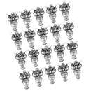 20pcs Antique Silver Owl Animal Charms Pendants Connector Jewelry DIY