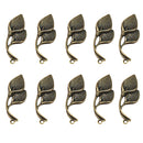 Wholesale 20pcs Antique Bronze Leaf Charms Pendants Jewelry Gift DIY Making