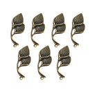 Wholesale 20pcs Antique Bronze Leaf Charms Pendants Jewelry Gift DIY Making