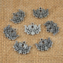 Wholesale 20pcs Tibetan Silver MOM Letters Charm Pendant Jewelry Mother Gift DIY
