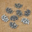 Wholesale 20pcs Tibetan Silver MOM Letters Charm Pendant Jewelry Mother Gift DIY