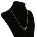 Women Jewelry 12 Constellation Letters Short Chain Gemini Pendant Necklace