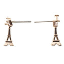 Women Jewelry Stud Earings Gold Pagoda Shape Drop Dangle Long Chain Earrings