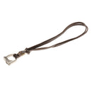 Vintage Artificial Leather Lighter Design Pendant Necklace Unisex Jewelry