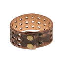 Fashion Punk Wide Casual Bangle Woven PU Leather Bracelets Jewelry for Men