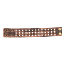 Fashion Punk Wide Casual Bangle Woven PU Leather Bracelets Jewelry for Men