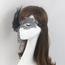 Halloween Party Costume Flower Feather Lace Eye Mask Masquerade for Women