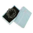 Fashion Men Suit Crystal Rhinestone Flower Brooch Secures with Pin and Hook Back Side