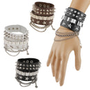 Men Accessories Hand Chain Korean Style Retro Brown Bangle Bracelet Jewelry