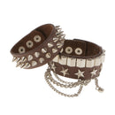 Men Accessories Hand Chain Korean Style Retro Brown Bangle Bracelet Jewelry