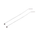 Fashion Round Copper Beads Pendant Tassel Earrings Drop Dangle Stud Earrings
