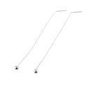 Fashion Round Copper Beads Pendant Tassel Earrings Drop Dangle Stud Earrings