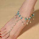 Faux Pearl Charm Anklets Ankle Toe Ring Sandal Foot Chain Beach Jewellery