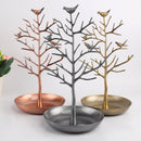 Necklace Ring Earring Bird Tree Stand Display Organizer Holder Show Rack