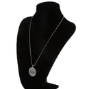 Wedding Party Round Circle Lettering Bride Pendant Necklace for Wedding Gift