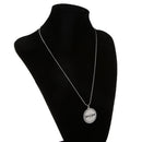 Round Circle Lettering Sister of Groom Pendant Necklace for Wedding Party