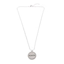 Fashion Round Circle Best Friend of Bride Pendant Necklace for Wedding Party