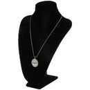 Fashion Round Circle Best Friend of Bride Pendant Necklace for Wedding Party