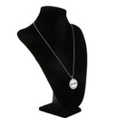 Round Circle Lettering Aunt of Groom Pendant Necklace for Wedding Party Gift