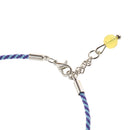 Simple Rope Smiling face Bead Tassel Ankle Bracelet Barefoot Sandal Anklet