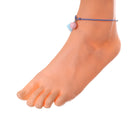 Simple Rope Smiling face Bead Tassel Ankle Bracelet Barefoot Sandal Anklet