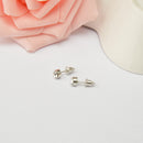 3 Pairs of Earrings Christmas Gift Santa Snowman Stud Earrings Earrings Set
