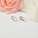 3 Pairs of Earrings Christmas Gift Santa Snowman Stud Earrings Earrings Set