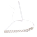 Crystal Rhinestone Vintage 1920s 1930s Charleston Flapper Headband Headpiece Waist Band