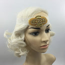 Crystal Rhinestone White Lace Headband for Wedding Bridal Baby Girls Hair Accessories Hair Jewelry