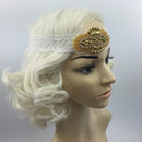 Crystal Rhinestone White Lace Headband for Wedding Bridal Baby Girls Hair Accessories Hair Jewelry