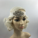 Chic Rhinestone Stretchy Headband Wedding Party Flower Girl Hair Accessory