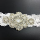 Chic Rhinestone Stretchy Headband Wedding Party Flower Girl Hair Accessory