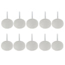 10Pcs T-Shaped Polishing Buffing Round Pad Wool Wheel Brush Tool 3*25mm