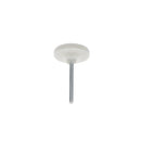 10Pcs T-Shaped Polishing Buffing Round Pad Wool Wheel Brush Tool 3*25mm