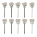 10Pcs Polishing Buffing Brush Wool Polishing Jewelry Polishing Tool 3*13mm