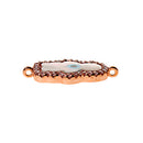 Rose Gold Girl DIY Bracelet Accessories Rhinestone Zircon Pendant Jewelry