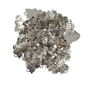 Retro Tibetan Silver Owl Bird Charms Pendants DIY Jewelry Making Findings Pack of 50Pcs